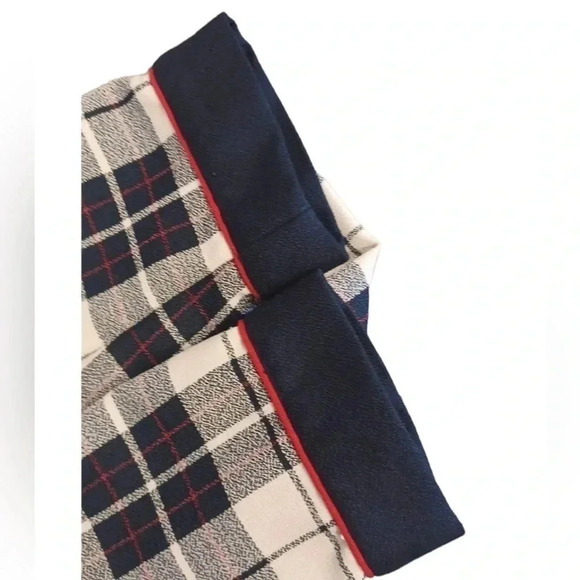 Maison Carroll Vintage Plaid  Blazer Size 14 - Picture 7 of 7